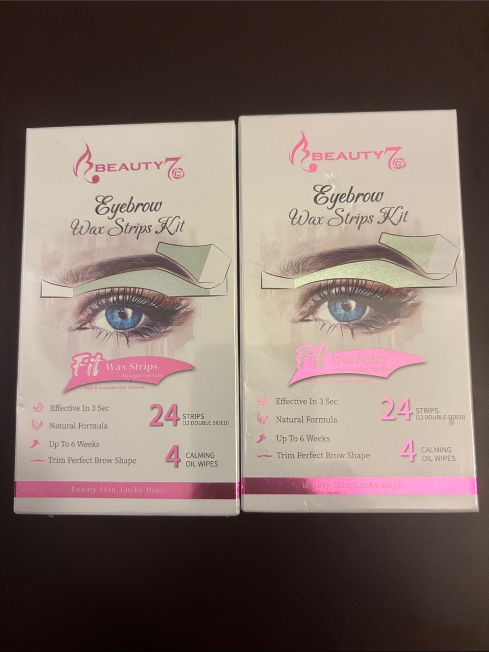 Eyebrow Wax Strips Kit - Gentle Brow Shaping
2 Pk ( 48 strips)